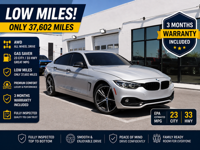 2019 BMW 4 Series 430i xDrive Gran Coupe