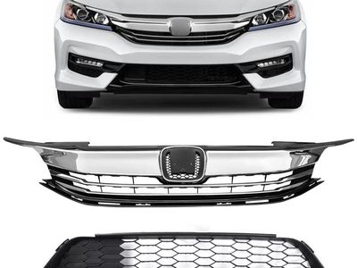 Honda Accord upper and lower grille