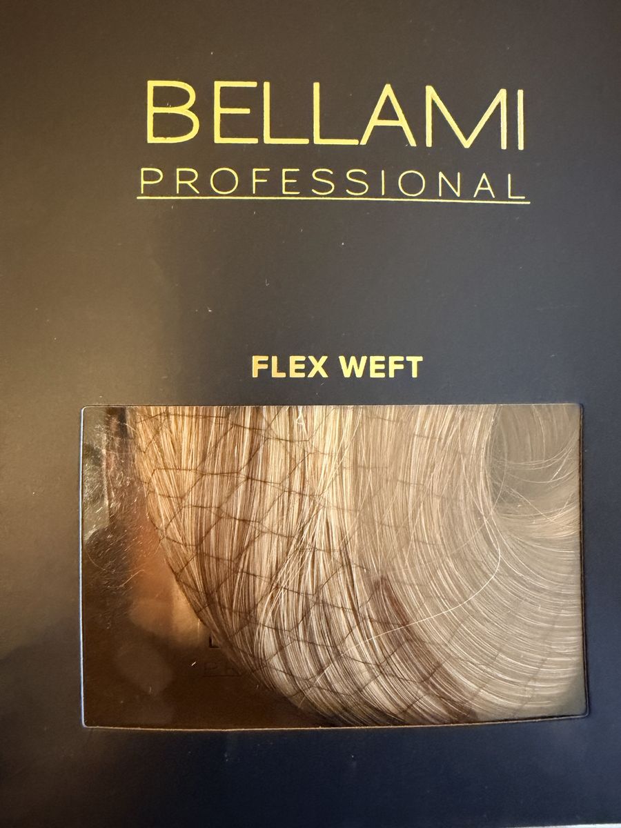 New Bellami Professional Flex Weft Hair Extensions - Hot Toffee Blonde #6/18 Highlight, New