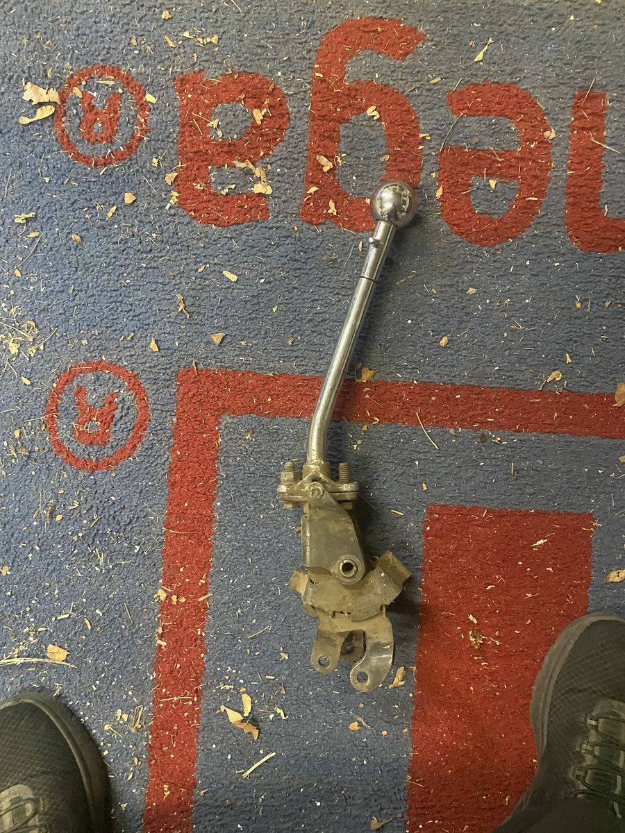 Vintage Muncie four speed shifter