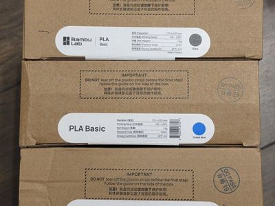 Bambu Lab PETG and PLA Basic Filament