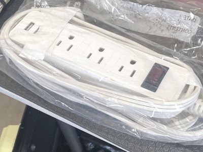 4‑Outlet Power Strip – $8