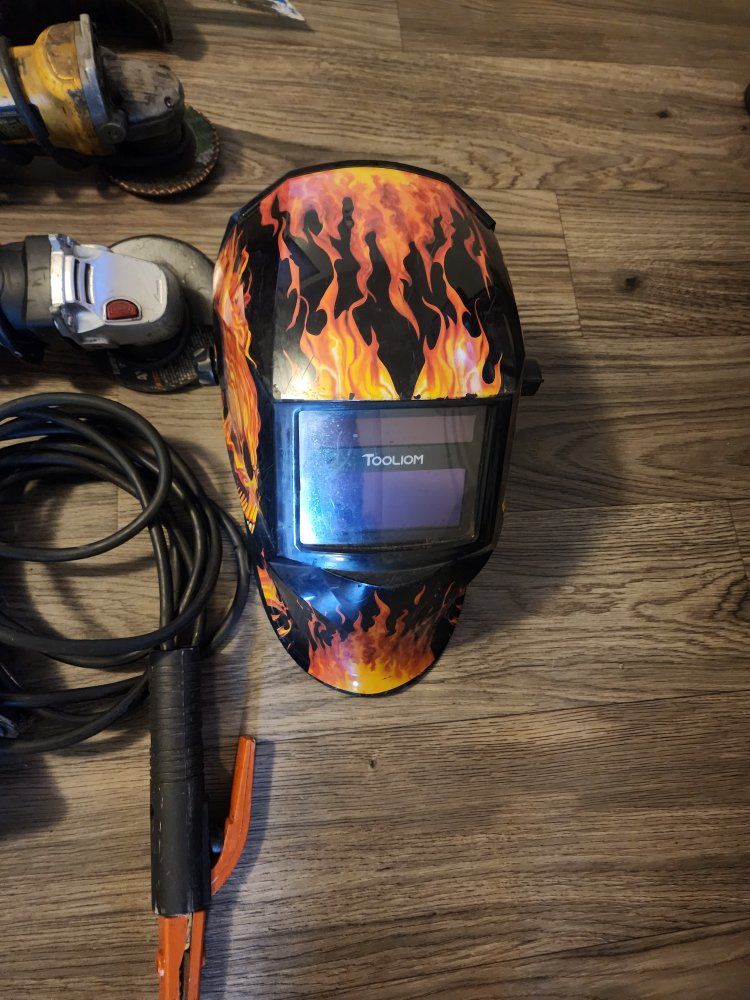 ZS-MICTEK ZS-MIG125D Welder set with Tooliom Helmet & Accessories