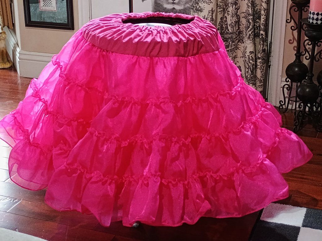 Vintage Hot Pink Petticoat