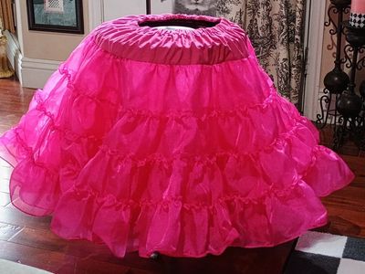 Vintage Hot Pink Petticoat