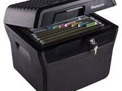 SentrySafe FHW40100 Lock File Safe, Black, 0.66 cu ft 2340100 #106817
