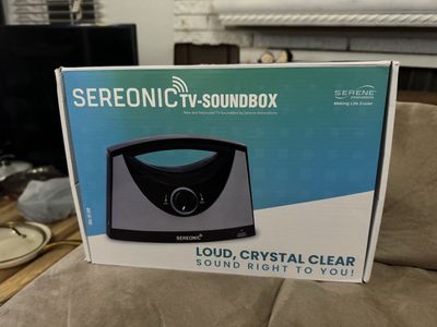 NEW SEREONIC Portable Wireless TV Speakers for Smart TV