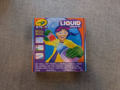 NEW! Crayola STEAM Liquid Science Kit