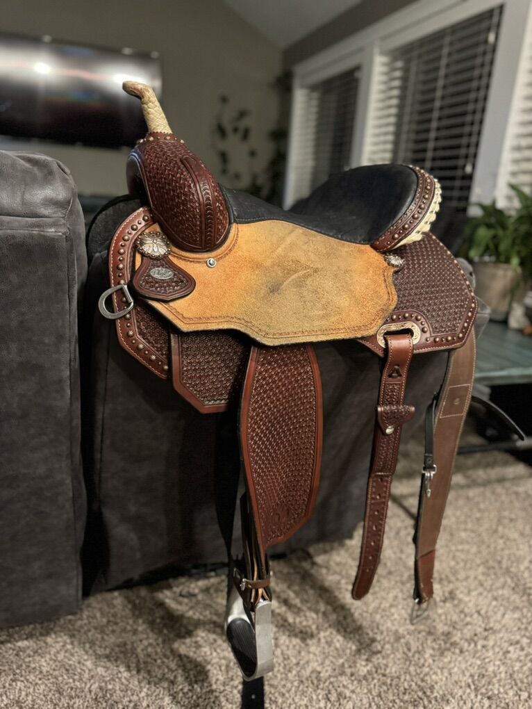 15 In Barrel Saddle Circle Y Flex 2