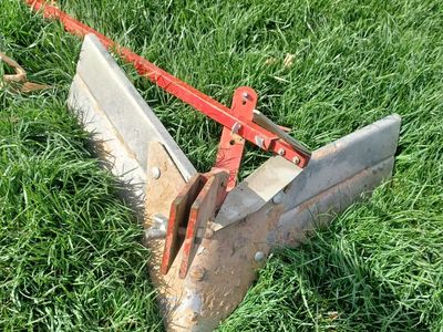 Troy Bilt furrower with row marker