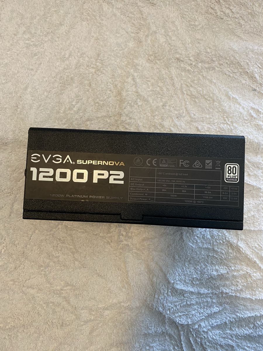 EVGA Super nova 1200w Platinum Power Supply