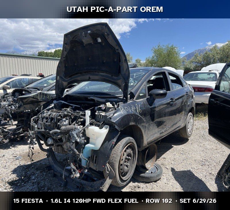 2015 Ford Fiesta Parts - UTPAP Orem