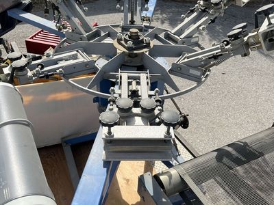Six head Screen printing press