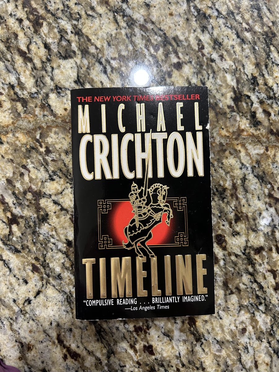 Michael Crichton Timeline Book