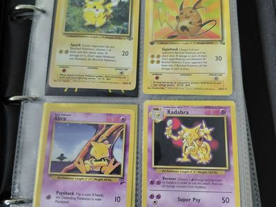 Very rare full binder of pokemon cards