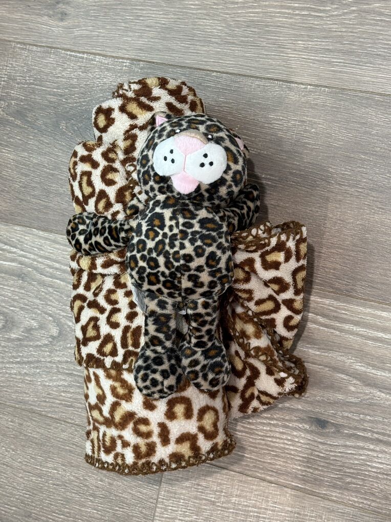 Two-in-One Baby Blanket & Plush Animal – Brand New