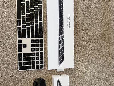 Apple Magic Keyboard with Touch ID + Magic Mouse
