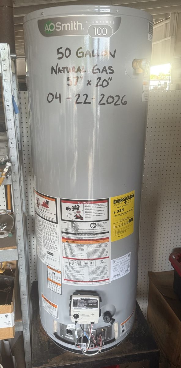 New 50 Gallon Water Heater *FREE DELIVERY*