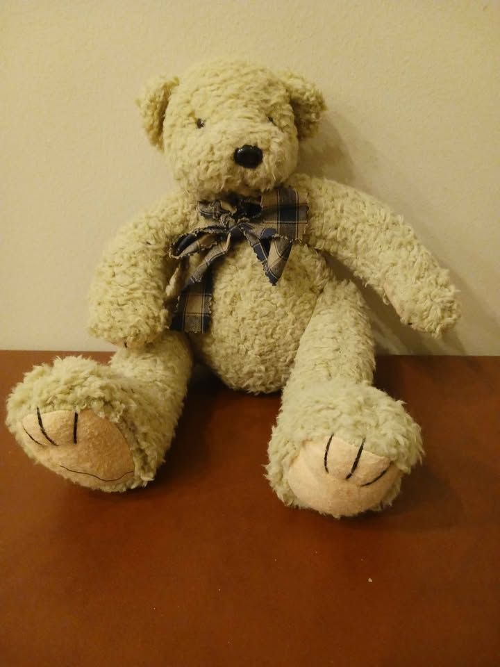 Old Fashioned Teddy Bear with Bow Tie