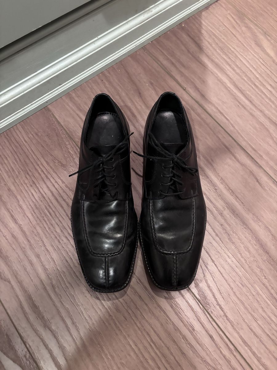 Black Leather Cole Haan Dress Shoes Size 9