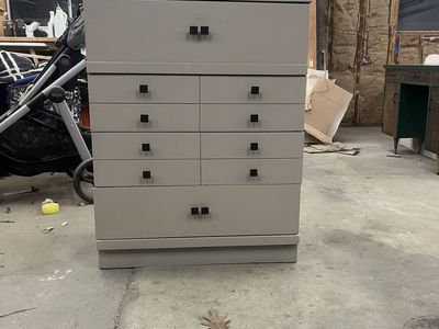 Custom 4-Drawer Solid Dresser, Free Delivery
