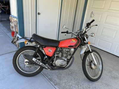 Vintage 1975 Honda XL175