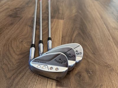 Callaway Jaws Raw 50, 56, 62