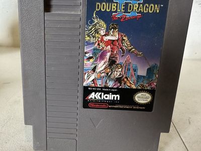 NES Nintendo Double Dragon II