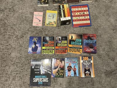 A bunch of books for sale! Great condition just need them gone!