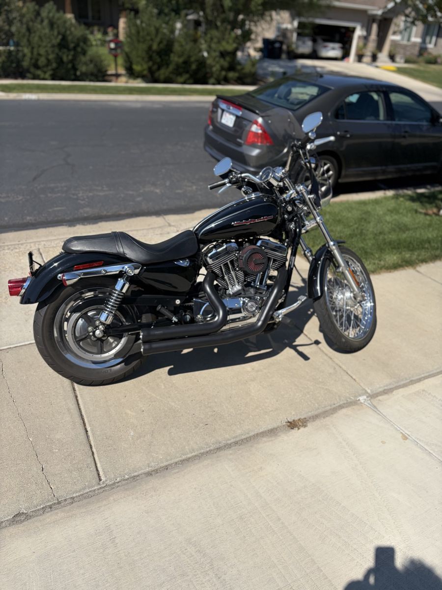 Harley-Davidson Sportster Black Cruiser Motorcycle