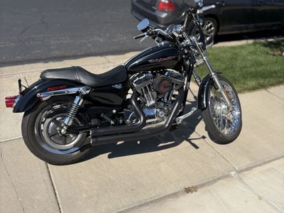 Harley-Davidson Sportster Black Cruiser Motorcycle