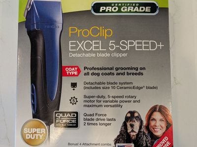 Andis ProClip Excel 5-Speed Dog Clippers