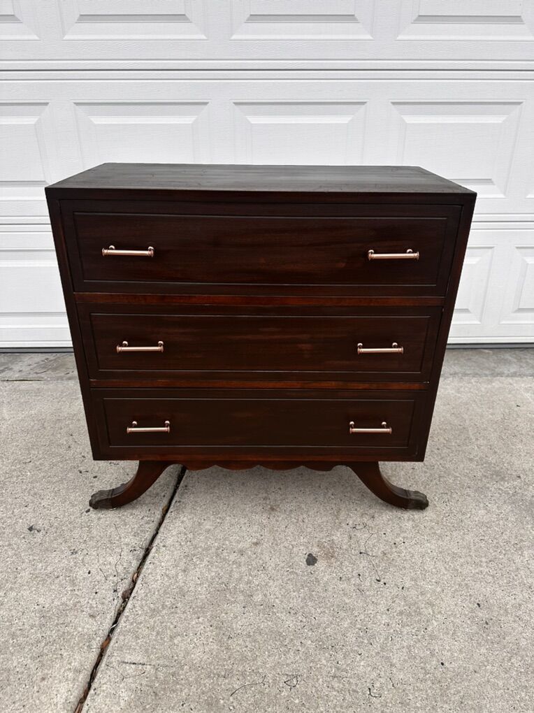 Vintage Small Dresser Claw Feet