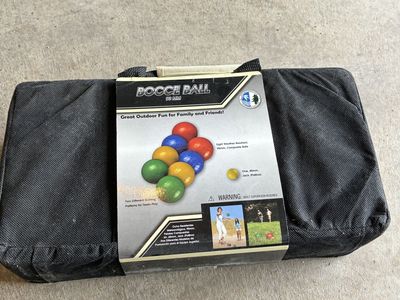 New Bocce Ball Game