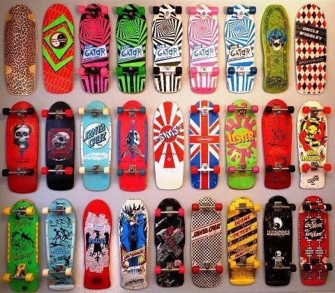 OLD SKATEBOARDS & OLD SKATEBOARD DECKS