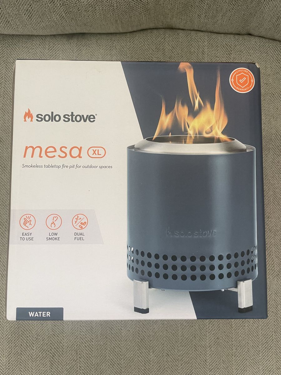 Smokeless Tabletop Fire Pit Solo Stove Mesa XL