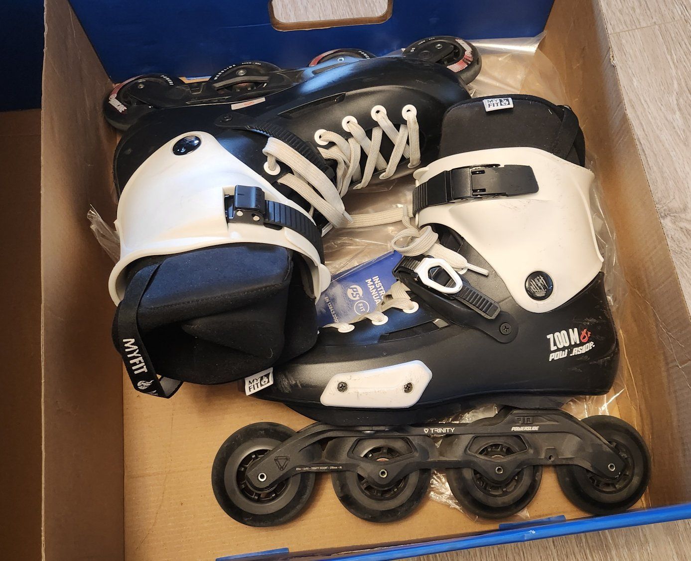 Powerslide ZOOM PRO 80 Size 10 skates rollerblades