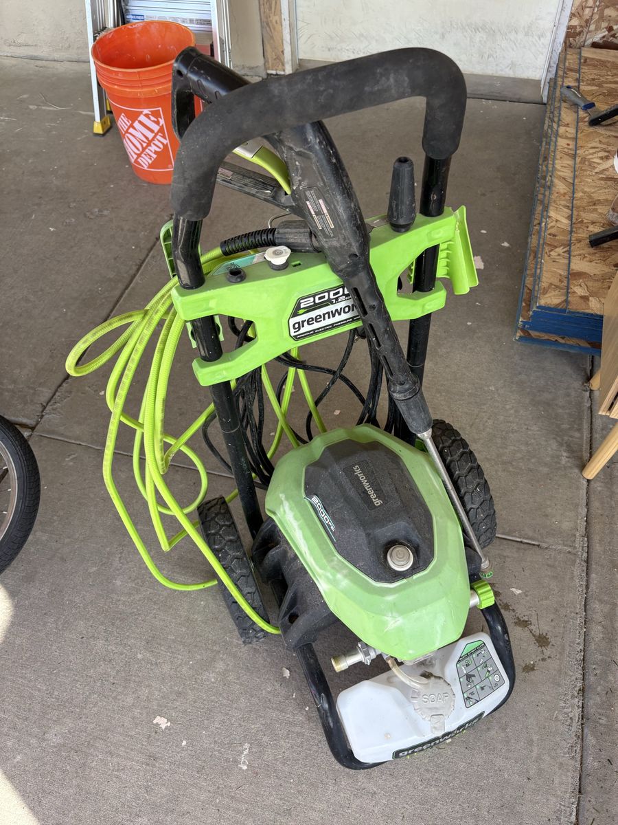 Greenworks 2000 PSI Electric Pressure Washer