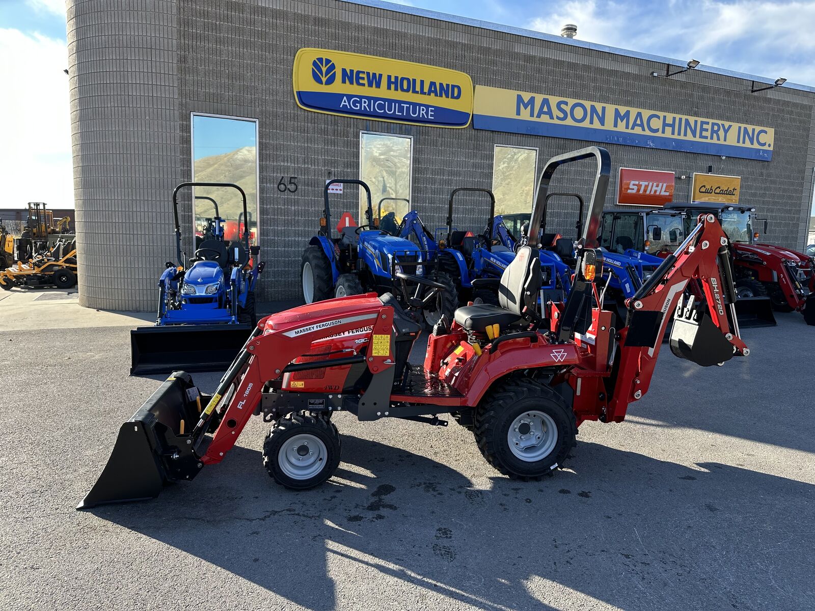 Massey Ferguson 1GC.25B - Subcompact Tractor Loader Backhoe
