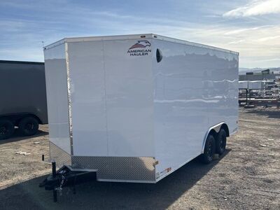 8.5x16 American Hauler Arrow Deluxe Enclosed Cargo Trailer - 7'0" Interior - 7K GVWR - Dovetail