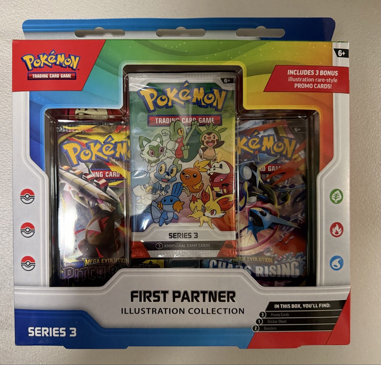 Pokemon First Partner Illustration Series 3