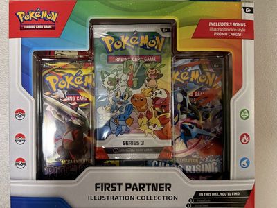 Pokemon First Partner Illustration Series 3