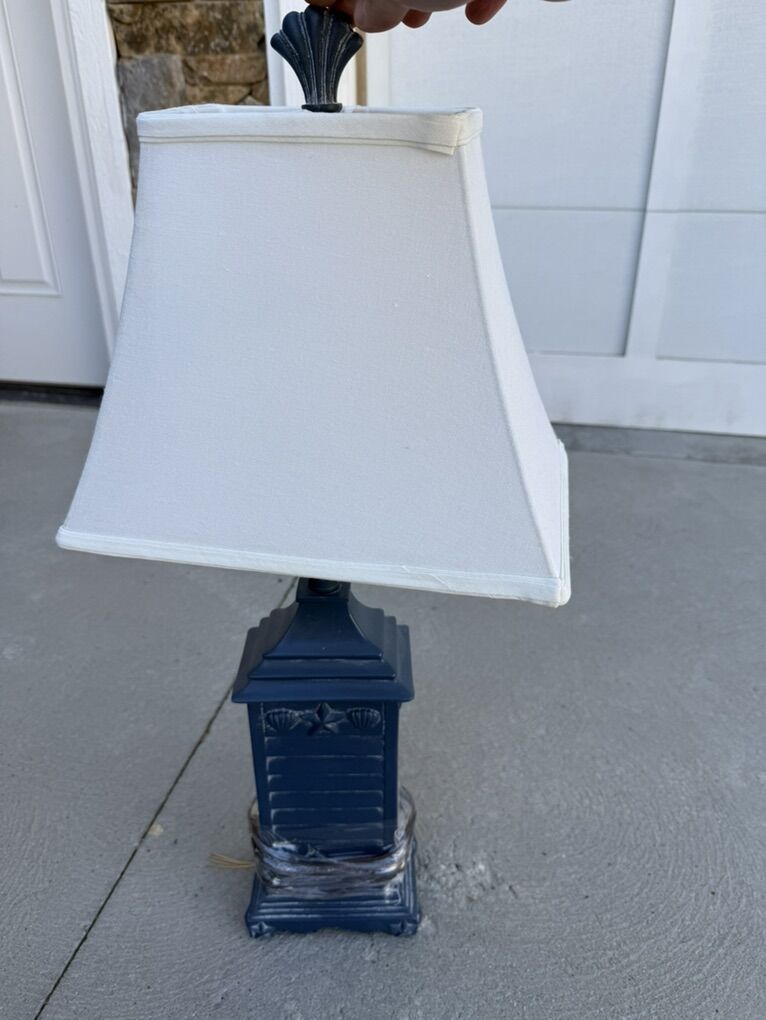 Blue Lamp Sea Ocean Beach Theme