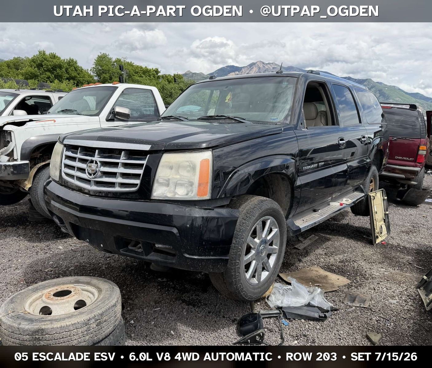 2005 Cadillac Escalade ESV GMT800 Parts - UTPAP Ogden