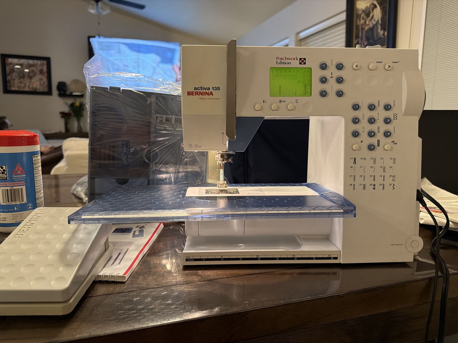 New Bernina sewing machine
