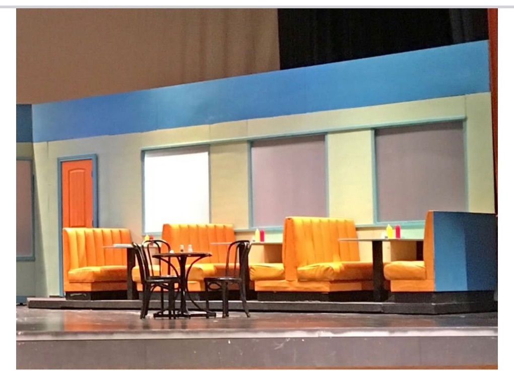 Diner Booths & Tables For Theater Set!