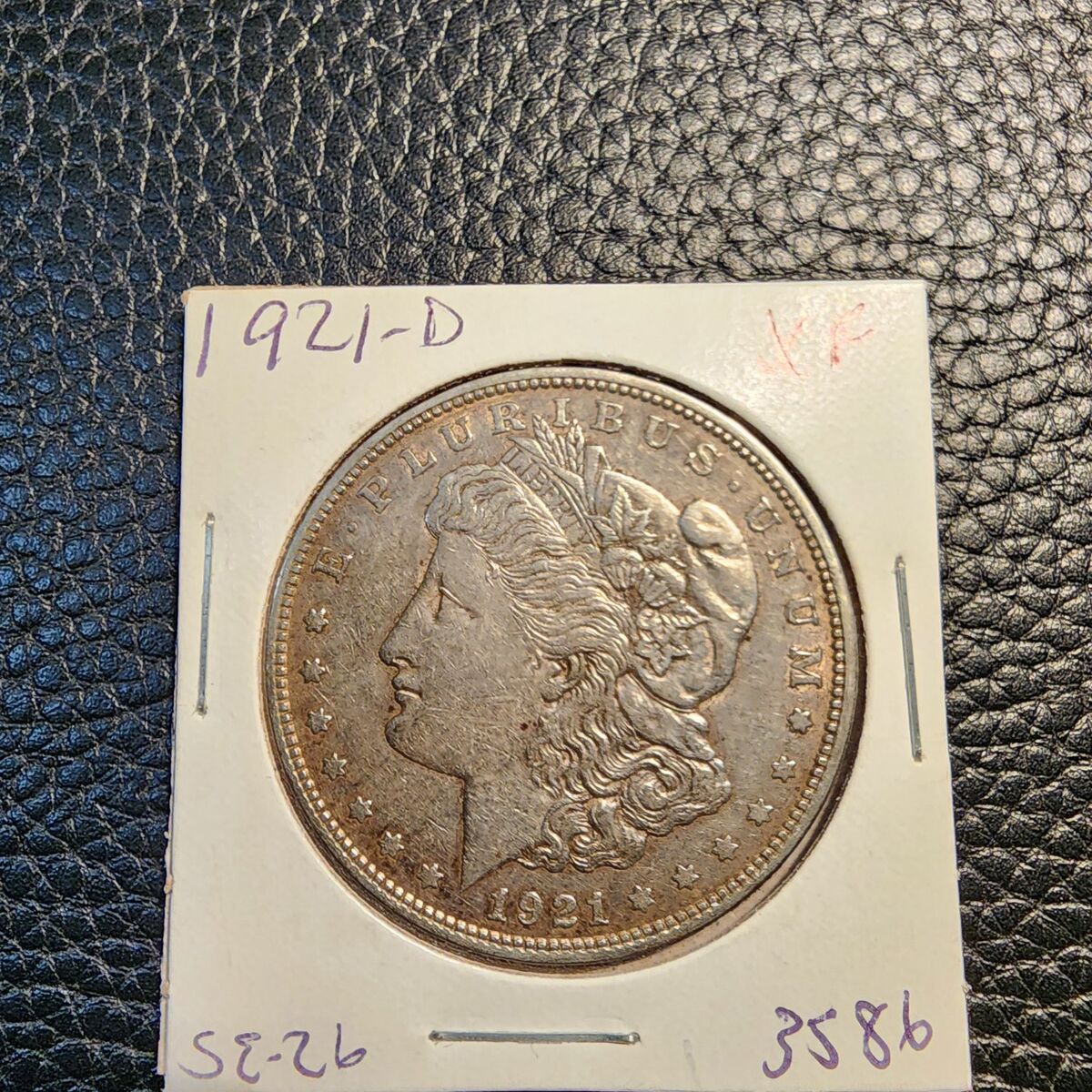 1921 D  MORGAN SILVER DOLLAR