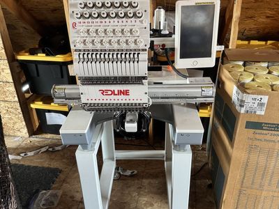 15 Needle Industrial Embroidery Machine Sewing