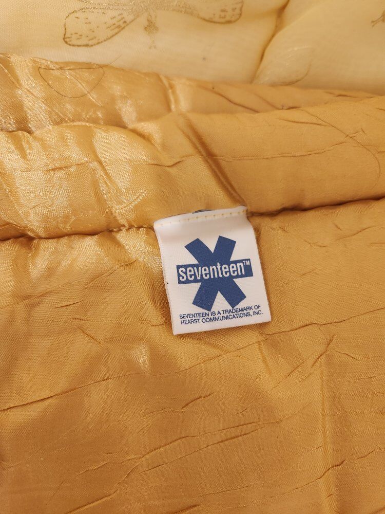 Vintage Twin Gold Color Comforter