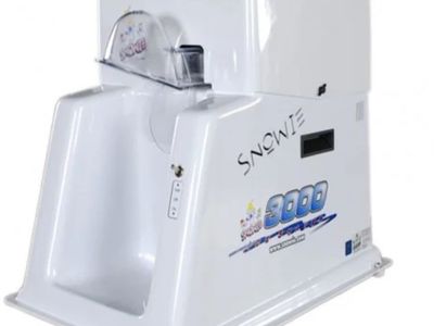 Snowie 3,000 shaved ice machine
